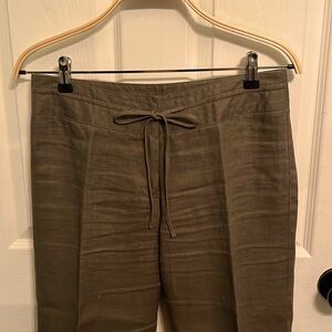 Cropped Linen Pants (2 pairs)